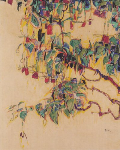 sunshine de Egon Schiele